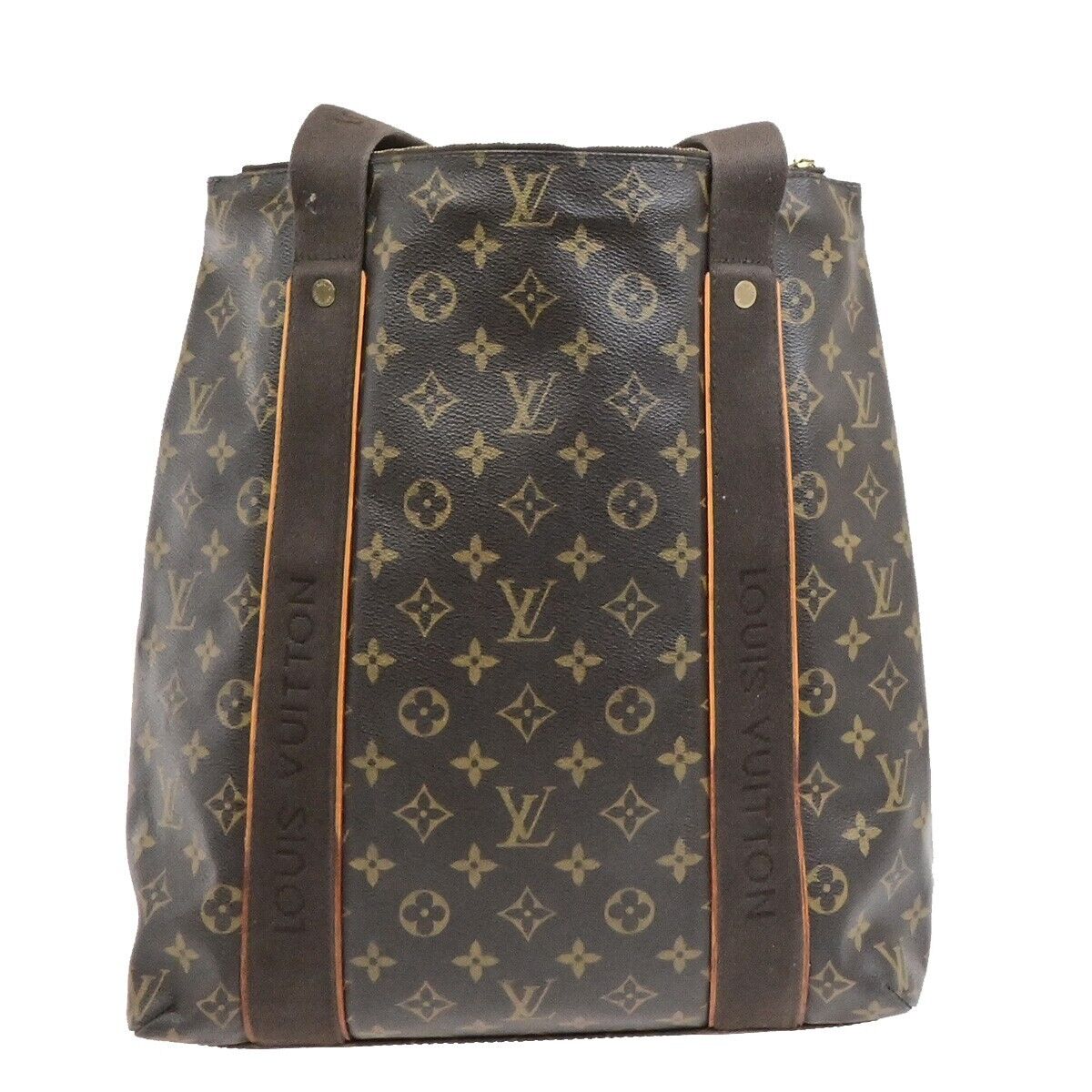 LOUIS VUITTON Cabas Beaubourg Shoulder Bag Monogram Leather Brown M53013 21EE062