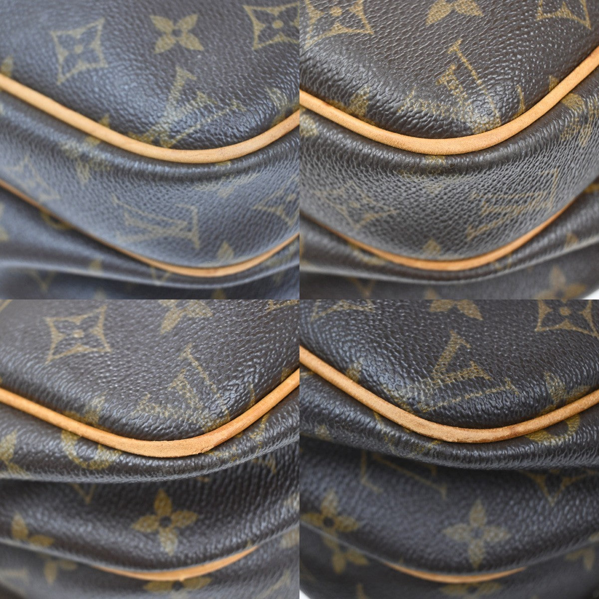 LOUIS VUITTON Reporter PM Crossbody Shoulder Bag Monogram Leather M45254 84CA314