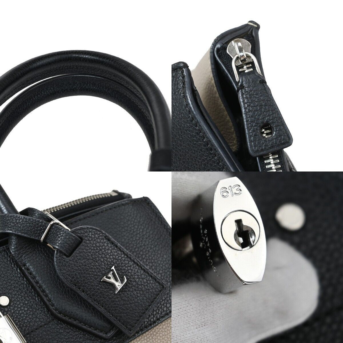 LOUIS VUITTON City Steamer MM 2Way Hand Bag Taurillon Leather BE M54314 636RJ781