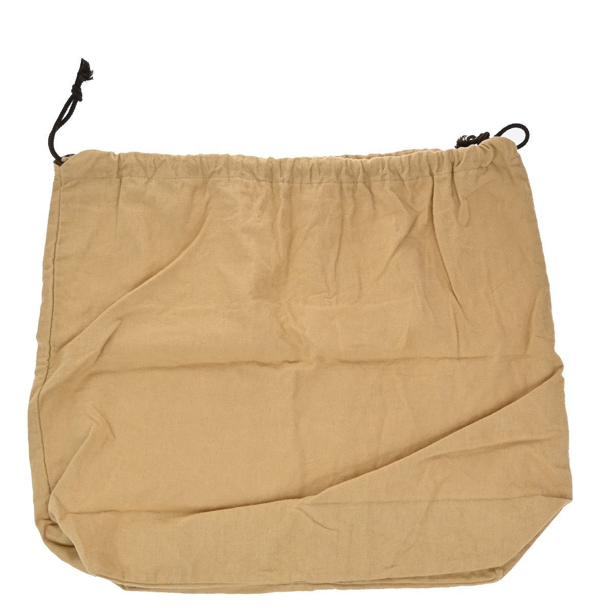 LOUIS VUITTON Logo 10 Set Dust Bag Drawstring Canvas Cotton Beige Brown 09KP140