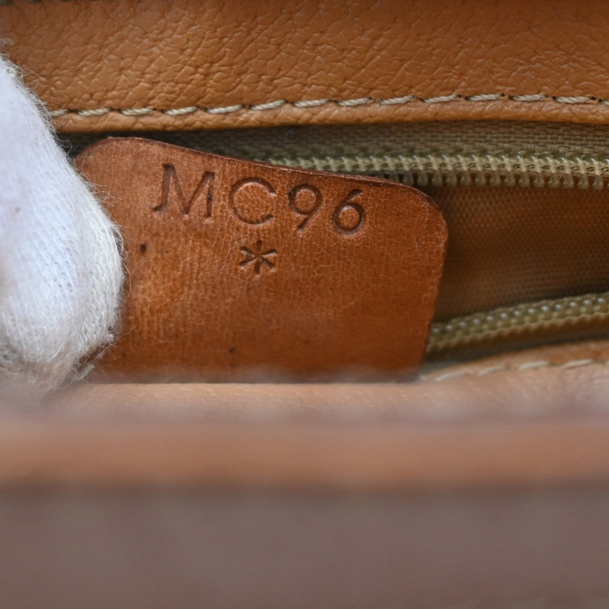 CELINE Logo Macadam Pattern Clutch hand Bag PVC Leather Brown GHW Italy 02KB682
