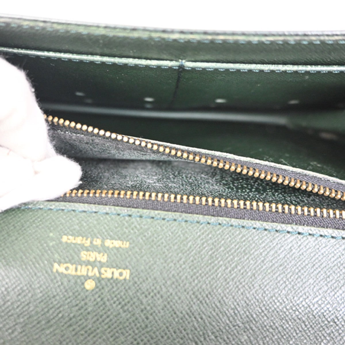 LOUIS VUITTON Pochette Kourad Clutch Hand Bag Taiga Leather GN M30194 07KC314