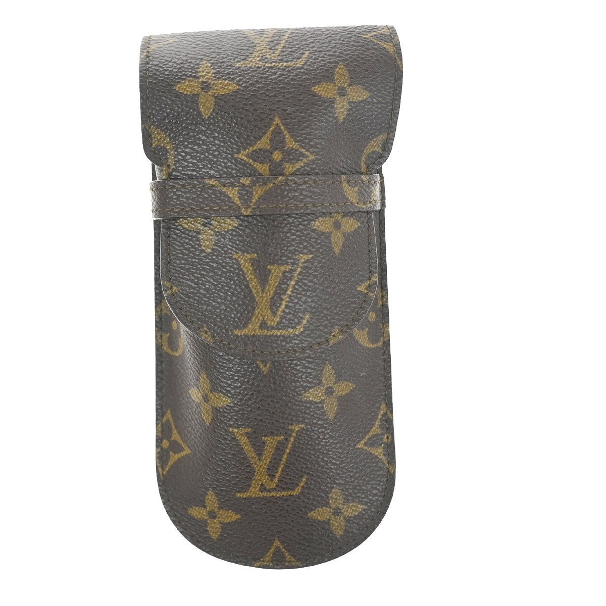 LOUIS VUITTON Etui Lunettes Rabat Glasses Case Monogram Brown M62970 62KC871