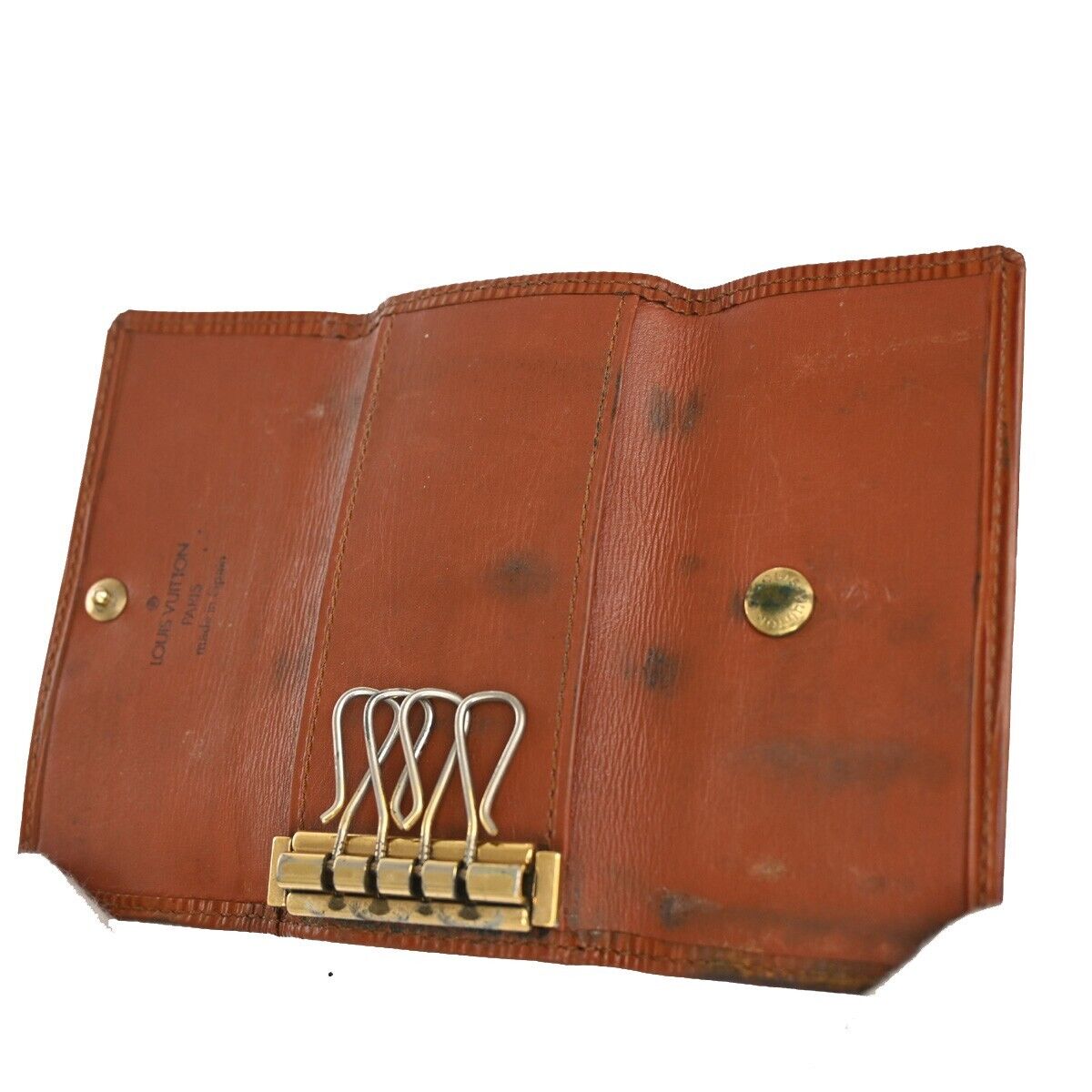 LOUIS VUITTON 6 Set Long Wallet Key Case Monogram Epi Taiga Leather 04GA631
