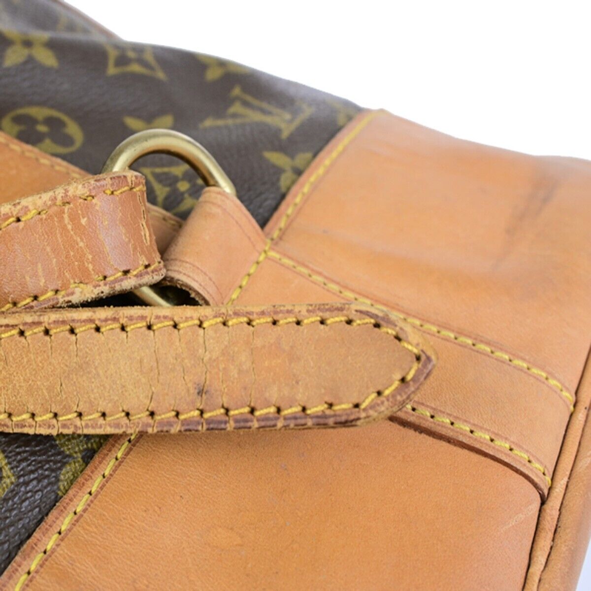 LOUIS VUITTON LV Randonnee GM Shoulder Bag Monogram Leather Brown M42244 37SJ509