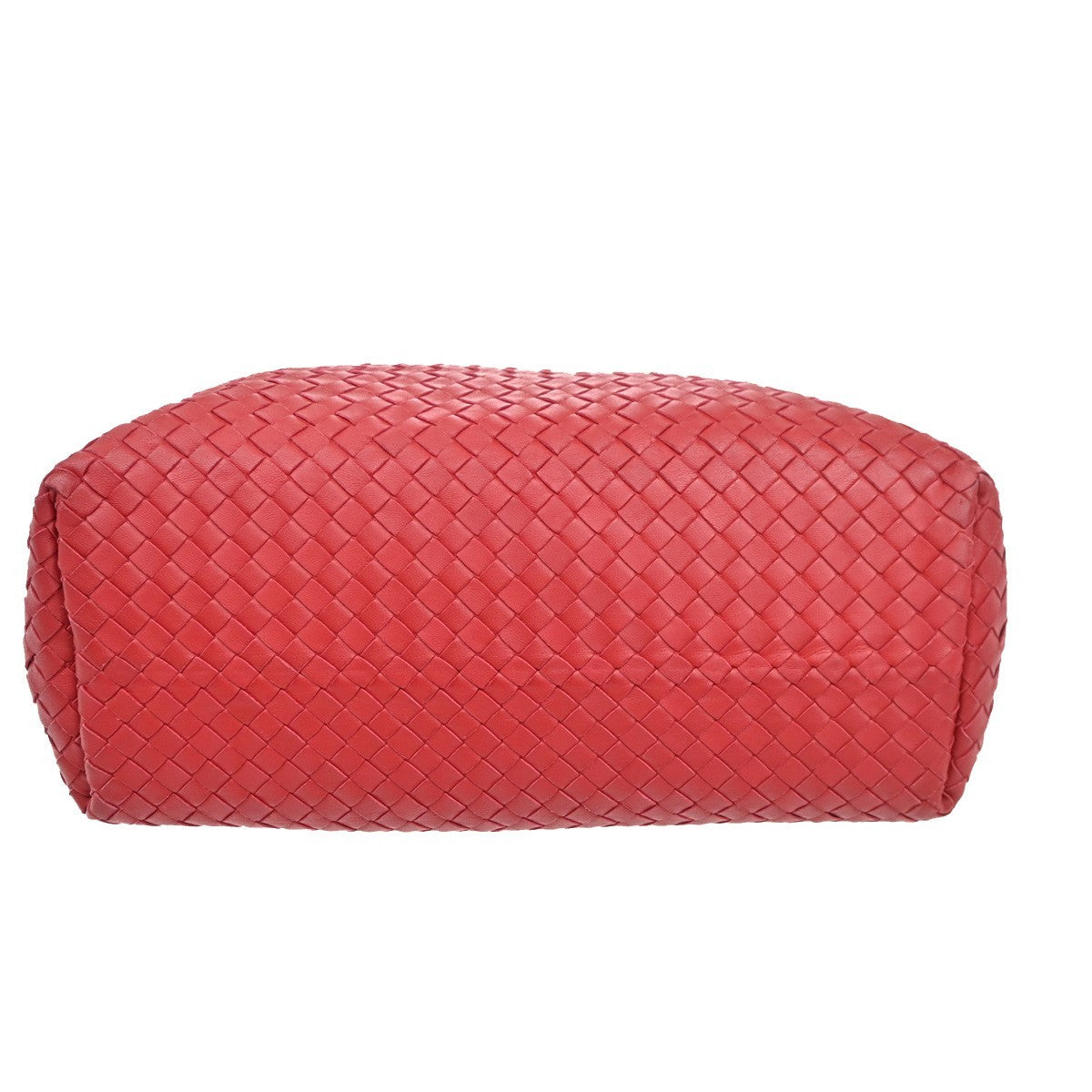 BOTTEGA VENETA Intrecciato Garda Shoulder Bag Leather Red  Italy 179320 94RL600