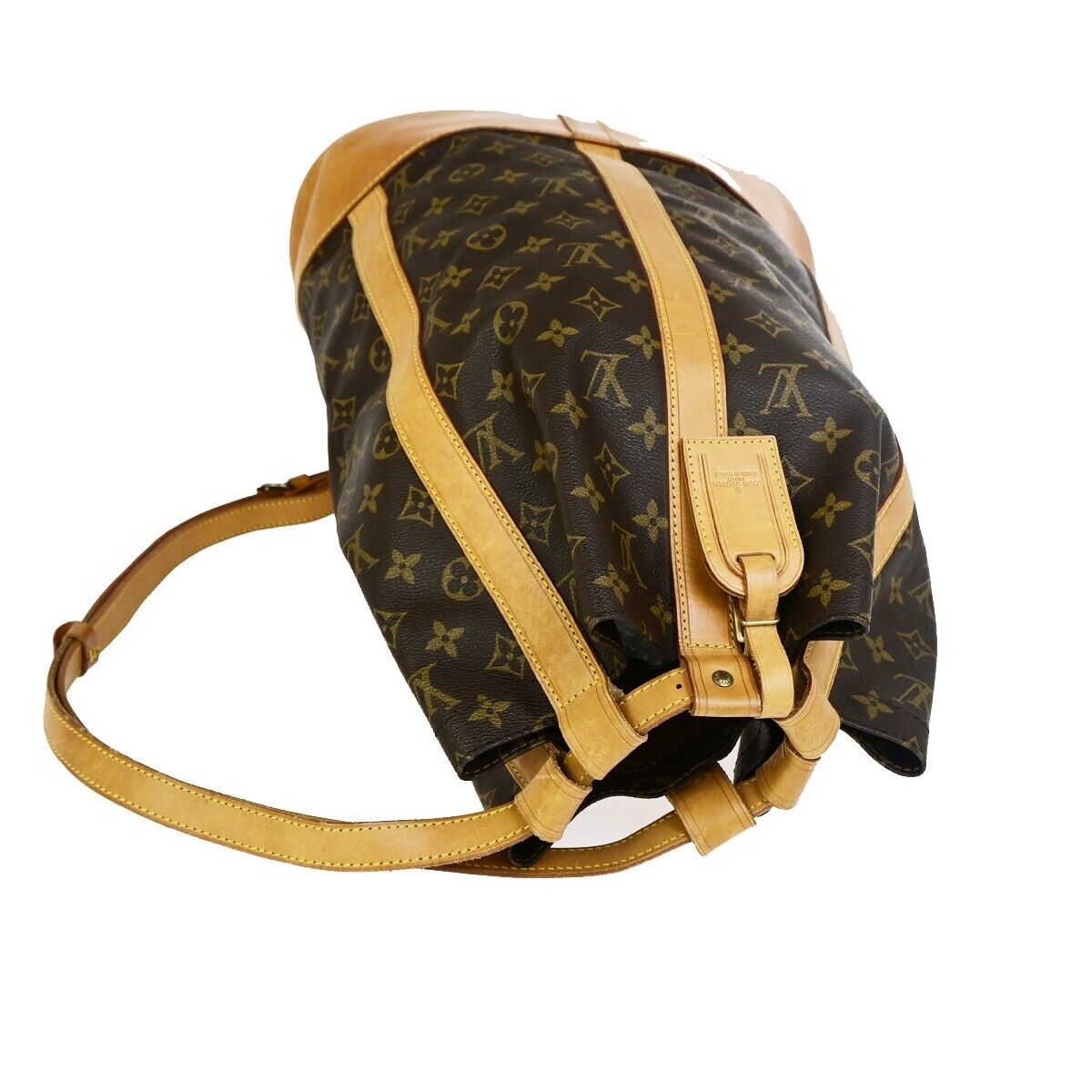 LOUIS VUITTON LV Randonnee GM Shoulder Bag Monogram Leather Brown M42244 85FB210