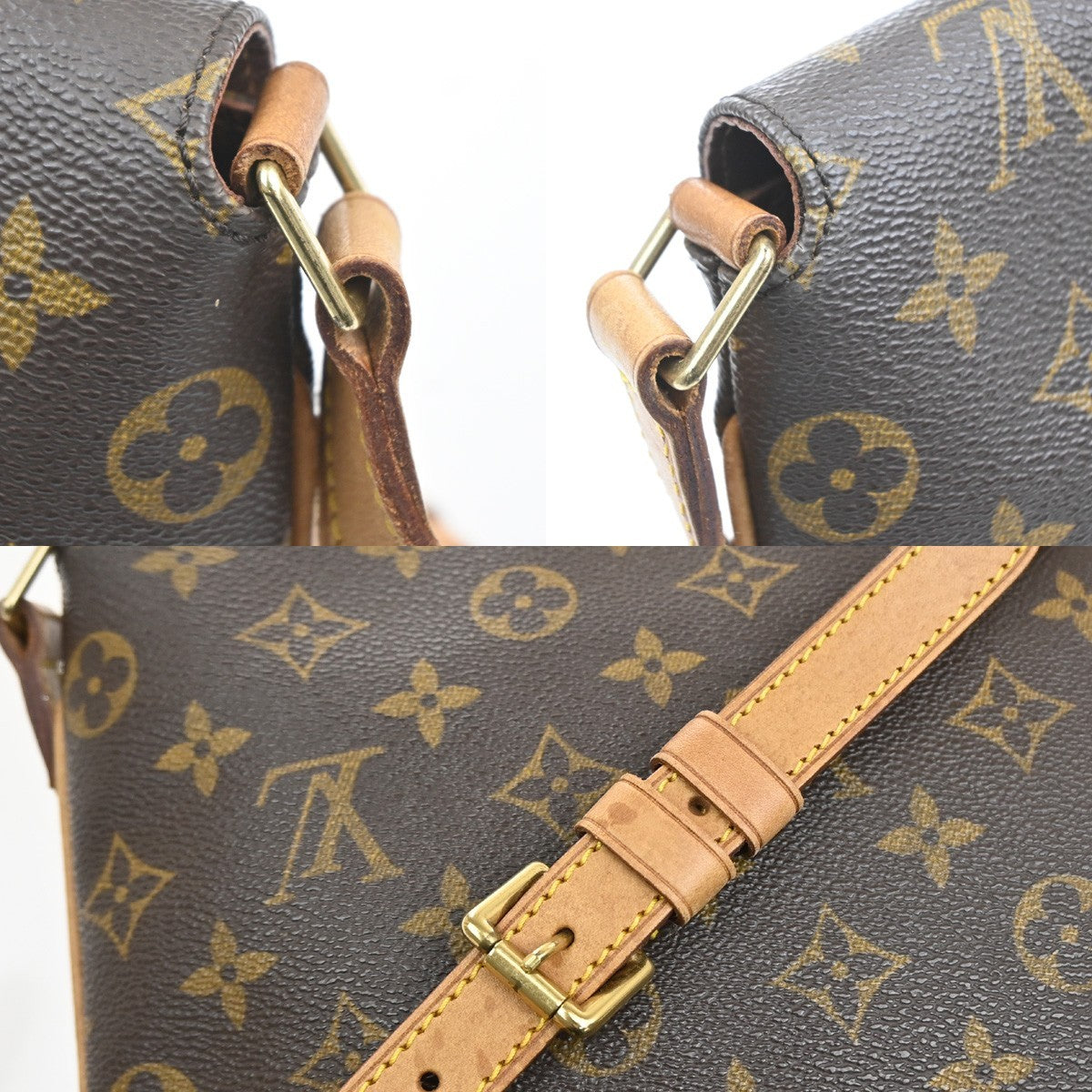 LOUIS VUITTON Musette Tango Short Shoulder Bag Monogram Leather M51257 73YJ150