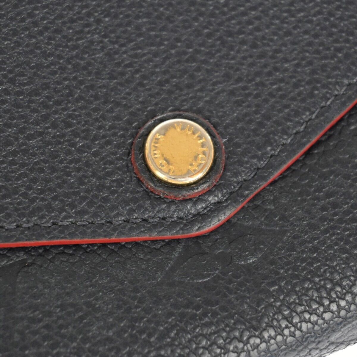 LOUIS VUITTON Portefeuille Sarah Wallet Monogram Empreinte Blue M62125 88YD970