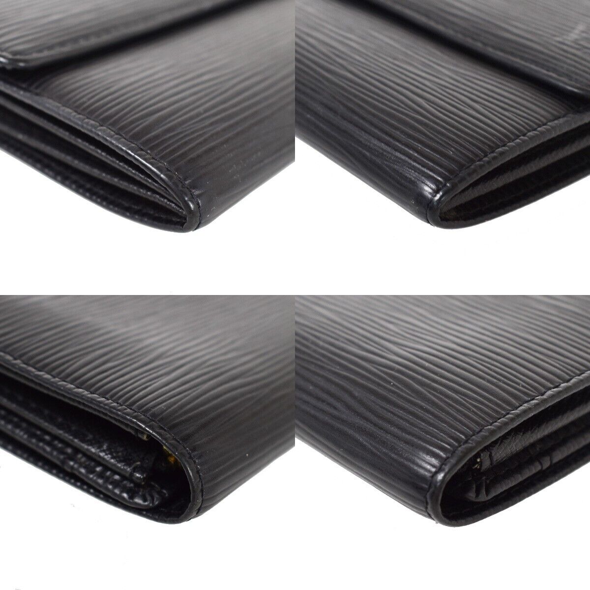 LOUIS VUITTON Porte Monnaie Credit Long Bifold Wallet Epi Leather M63572 04GA668