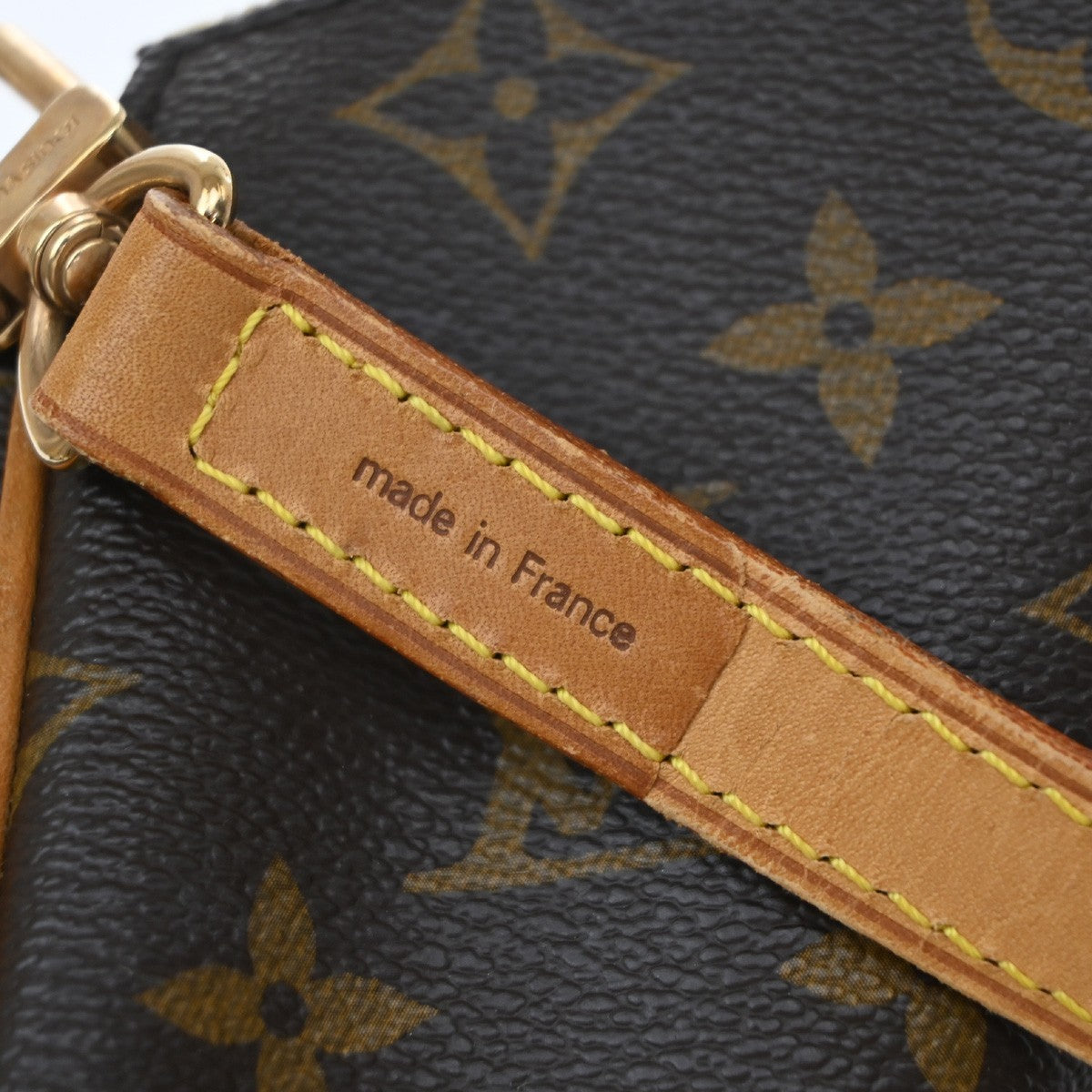LOUIS VUITTON Eva 2Way Chain Shoulder Bag Monogram Leather Brown M95567 601RQ097