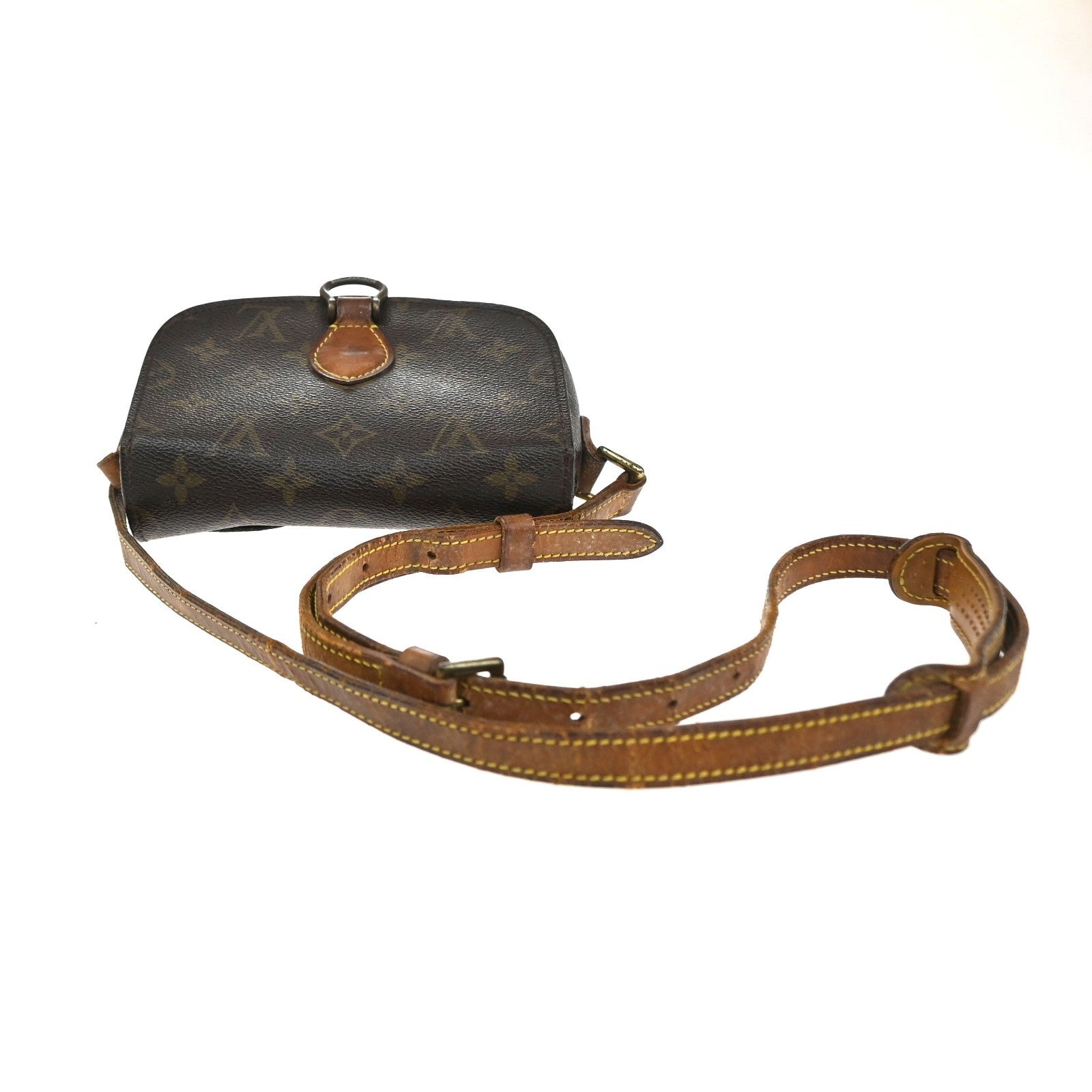 LOUIS VUITTON Mini Saint Cloud Shoulder Bag Monogram Leather BN M51244 38MA657