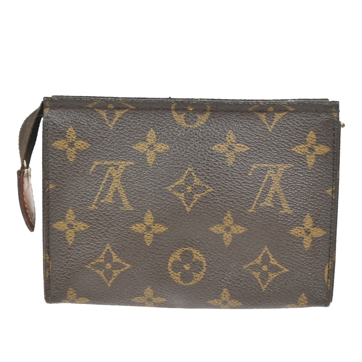 LOUIS VUITTON Poche Toilette 15 Clutch Pouch Bag Monogram Leather M47546 09CA899