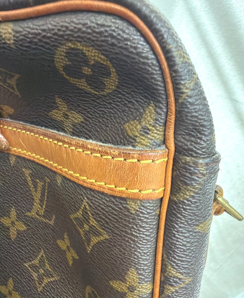 LOUIS VUITTON Trocadero 30 Shoulder Bag Monogram Leather Brown M51272 39YH927