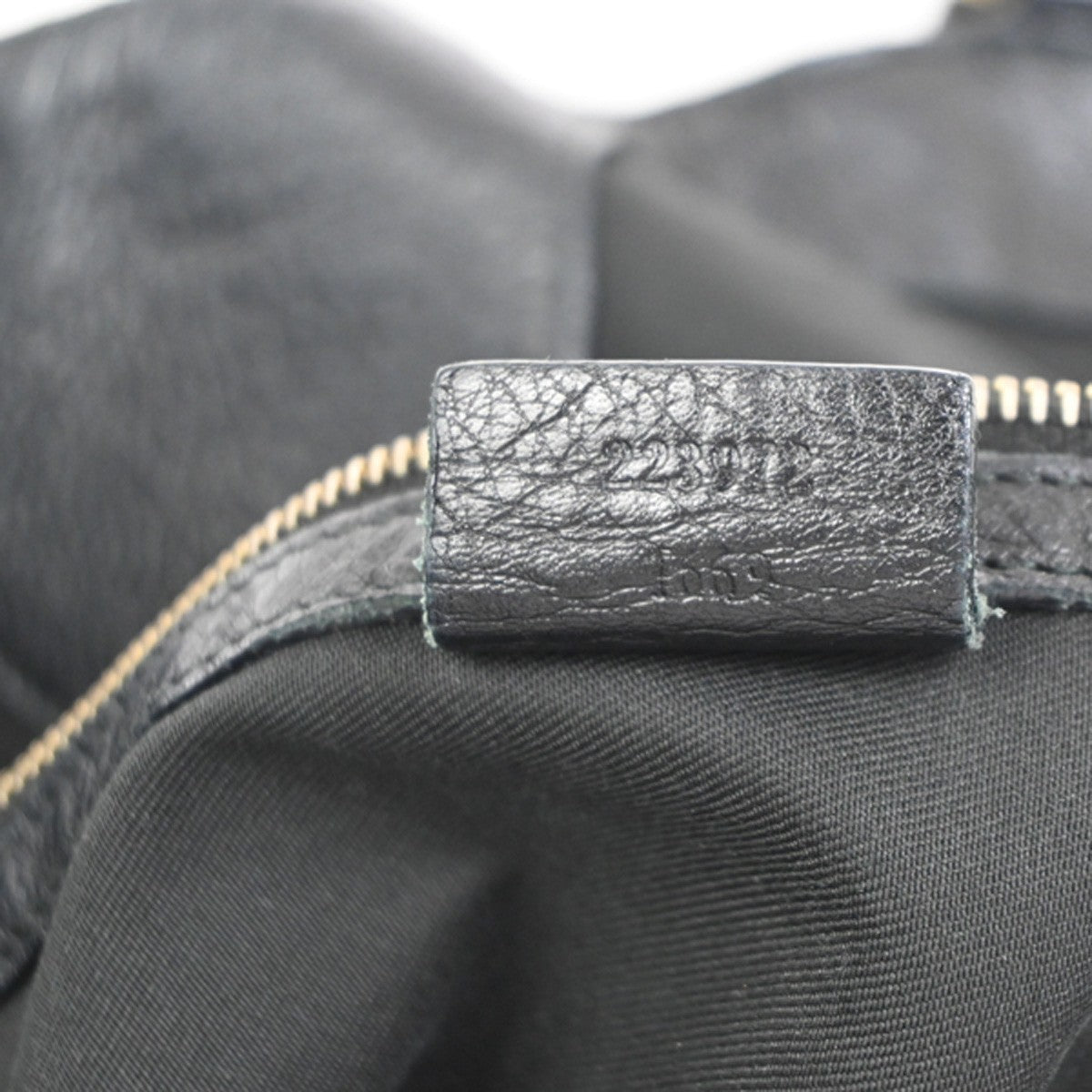 GUCCI Logo GG Pattern Shoulder Tote Bag Canvas Leather Black GHW Italy 34YH906