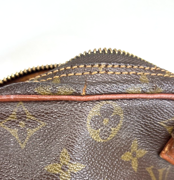 LOUIS VUITTON Mini Amazon Shoulder Bag Monogram Leather Brown M45238 67KC399