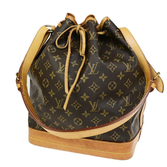 LOUIS VUITTON Noe GM Drawstring Shoulder Bag Monogram Leather BN M42224 73EC874