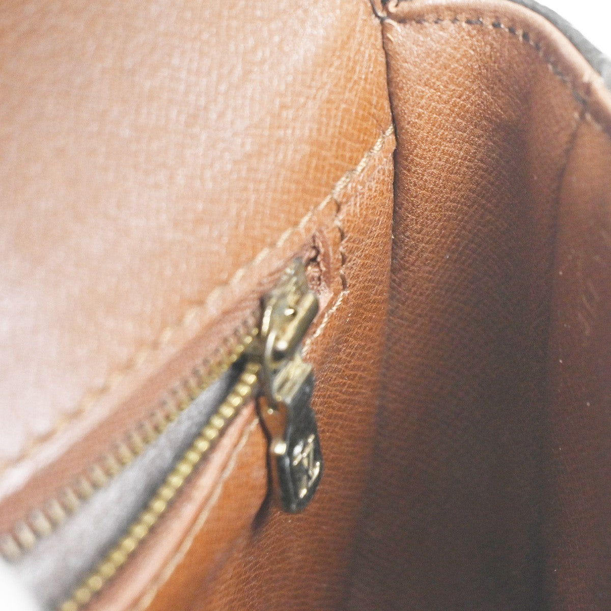 LOUIS VUITTON Chantilly PM Shoulder Bag Monogram Leather Brown M51234 80CA593