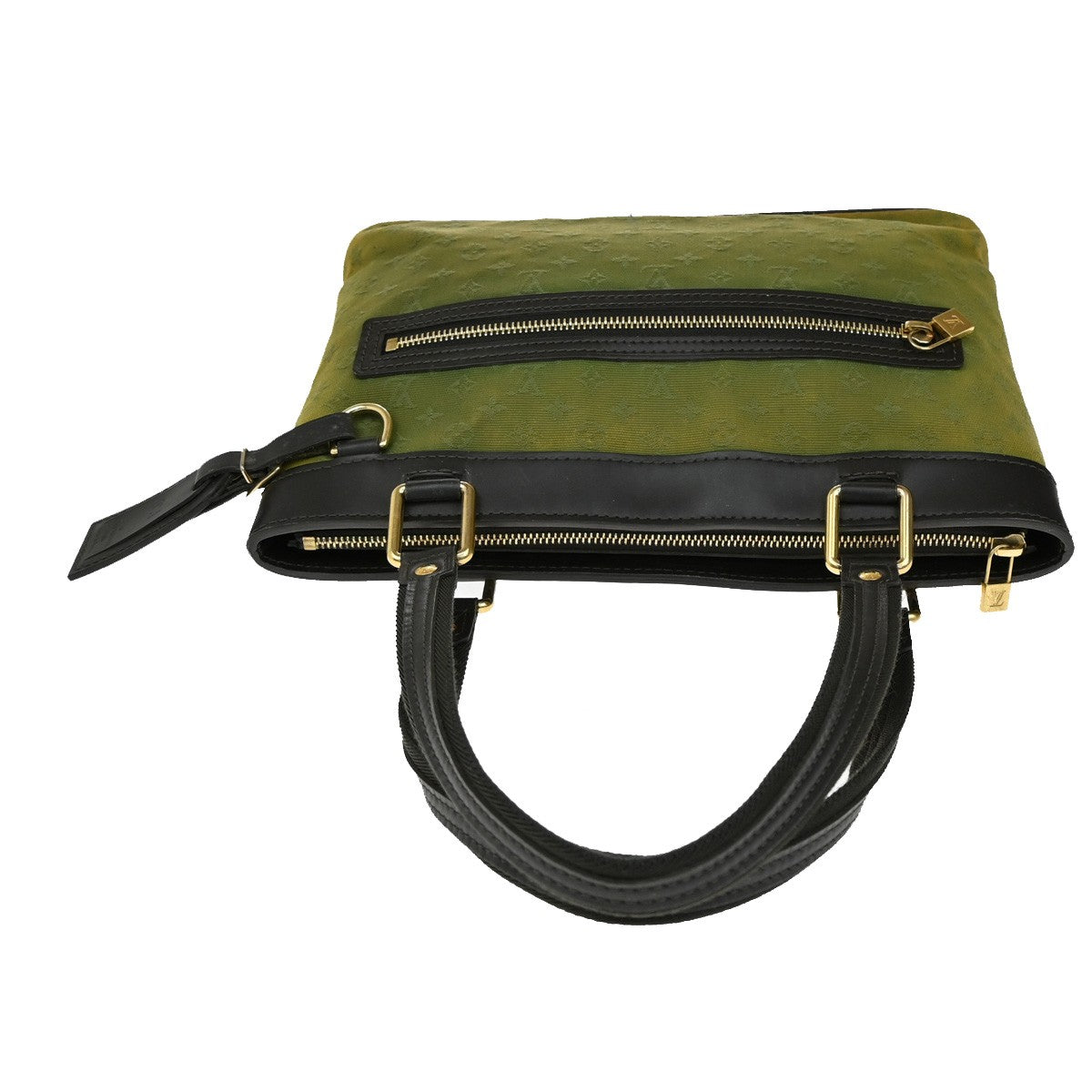LOUIS VUITTON Lucille PM Shoulder Bag Monogram Mini Canvas Khaki M92682 62YH225
