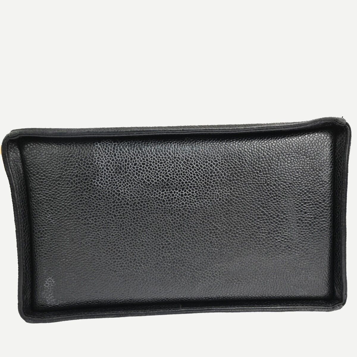 CHANEL CC Logo 2Way Vanity Shoulder Hand Bag Caviar Skin Leather BK GHW 620RJ692