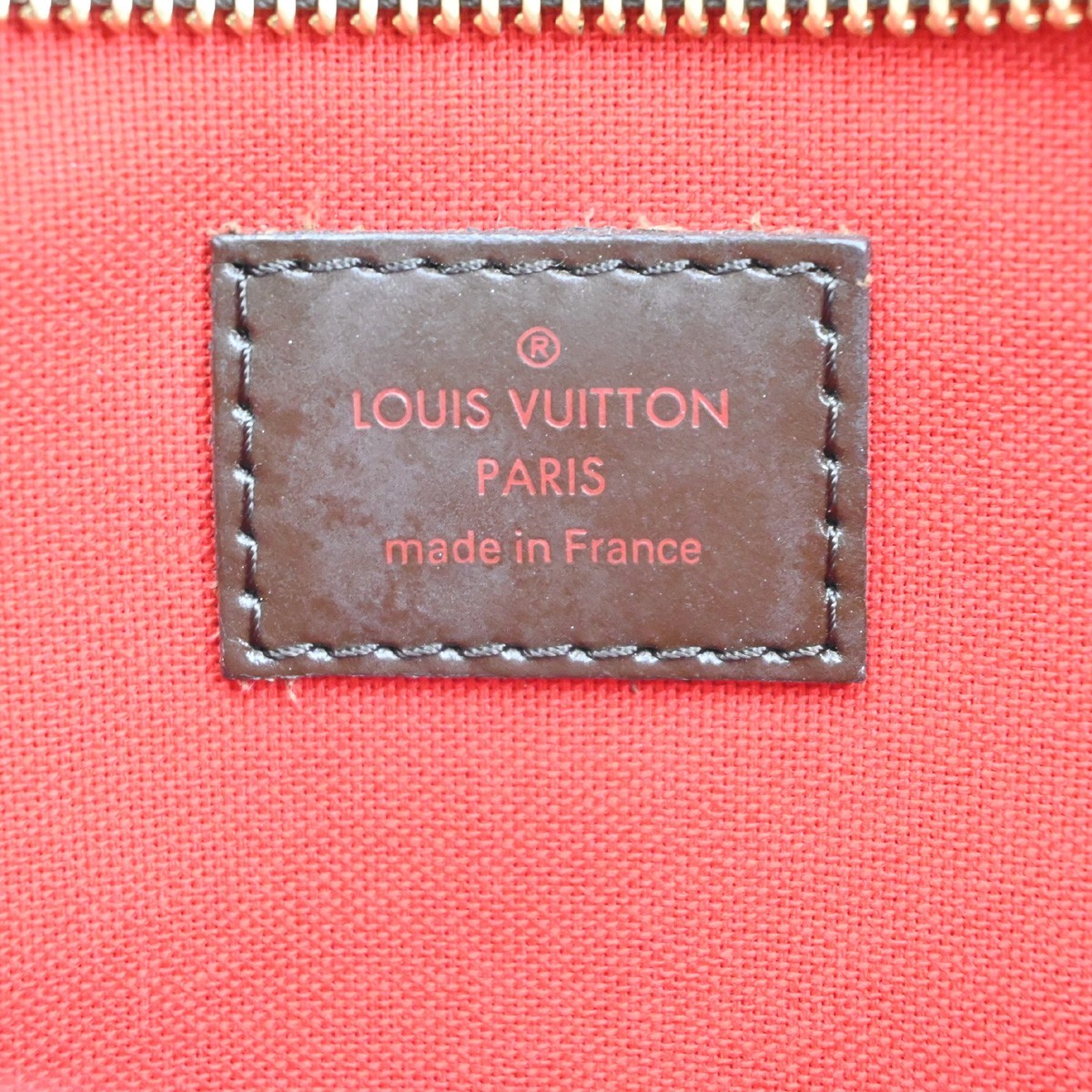 LOUIS VUITTON Bloomsbury GM Shoulder Bag Damier Leather Brown N42250 96KC226