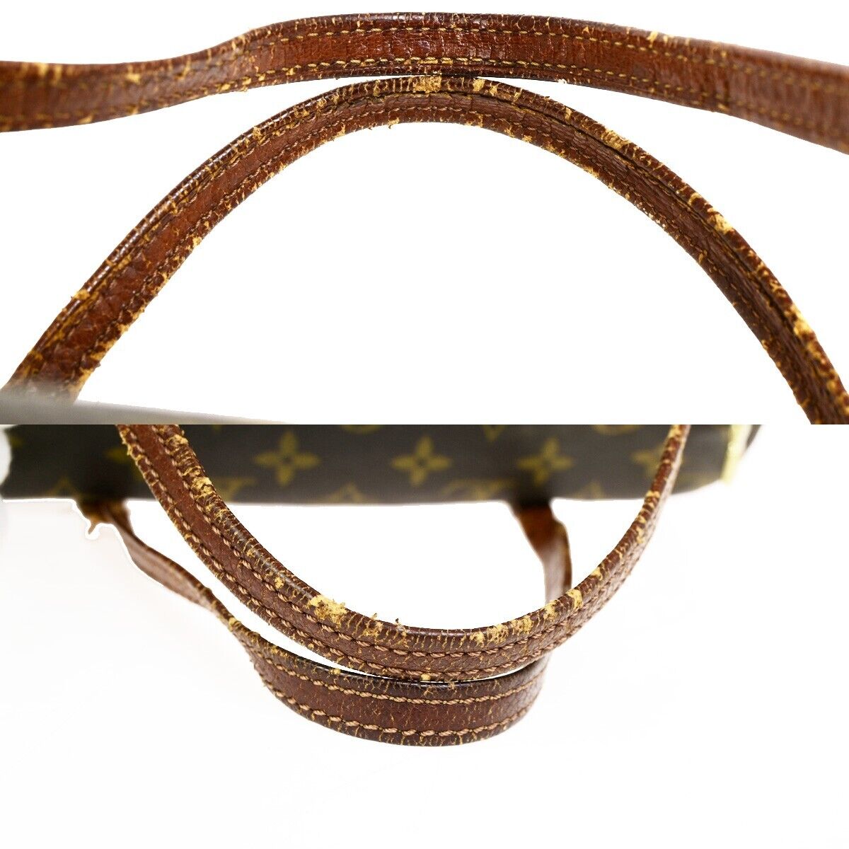 LOUIS VUITTON PAPILLON 26 Hand Bag Monogram Leather Brown France M51366 60FB201