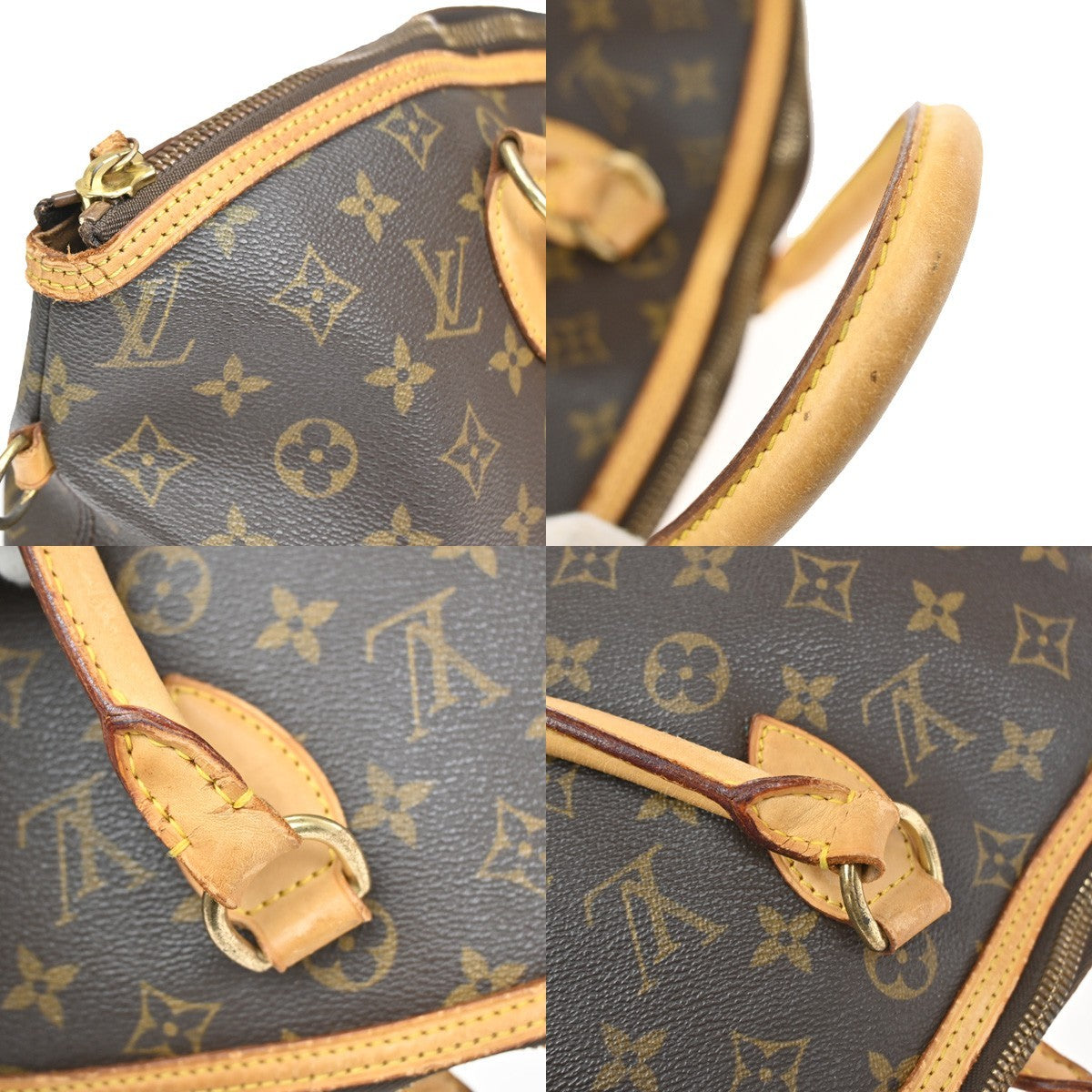 LOUIS VUITTON Lockit Horizontal Shoulder Bag Monogram Leather BN M40104 86YJ090