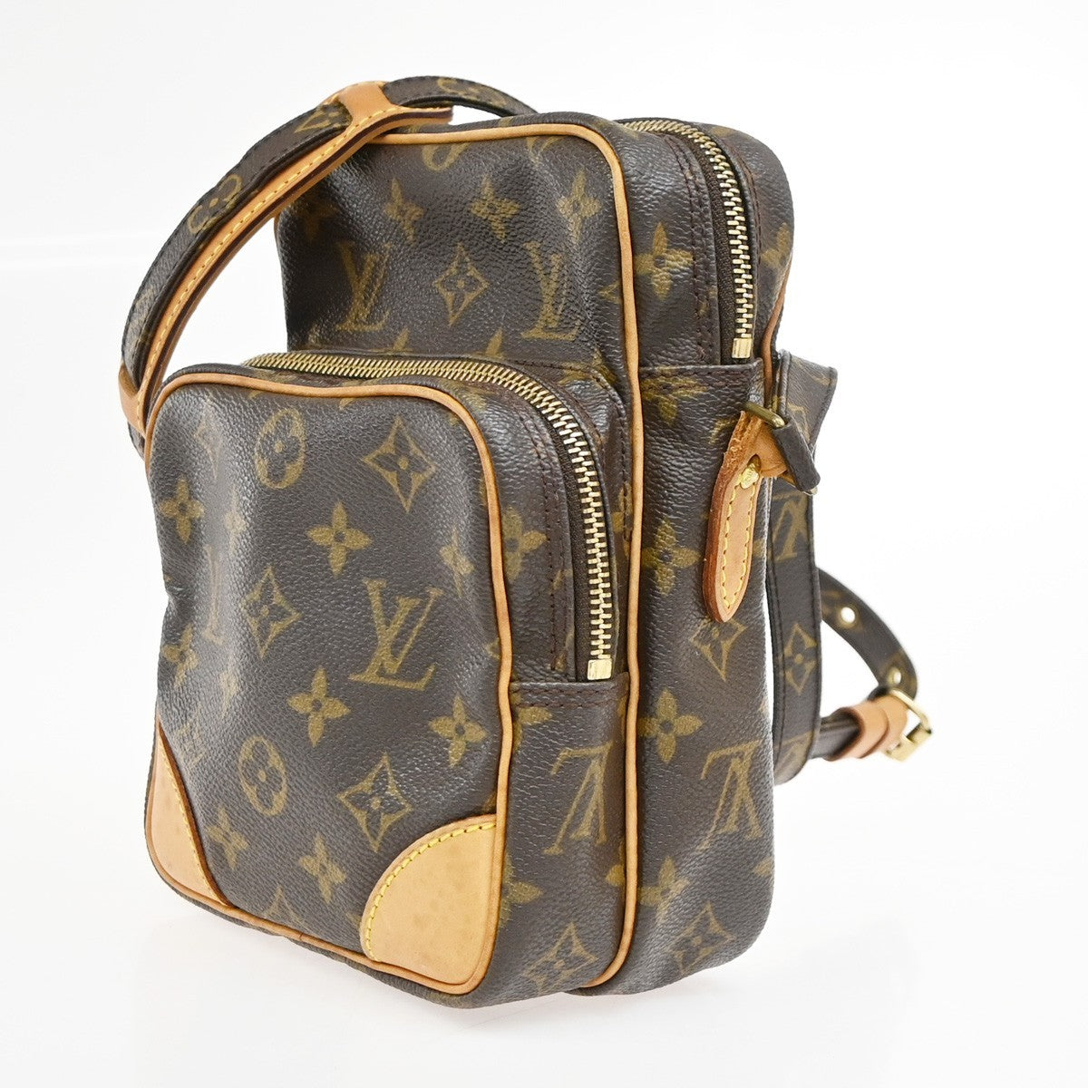 LOUIS VUITTON Amazon Crossbody Shoulder Bag Monogram Leather BN M45236 77TA679