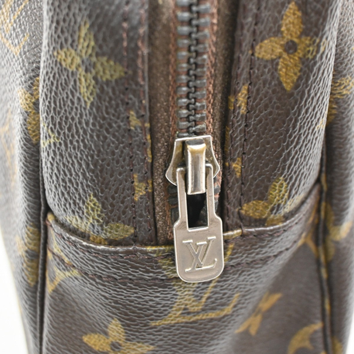 LOUIS VUITTON Trousse Toilette 28 Clutch Hand Bag Monogram Brown M47522 68KC425