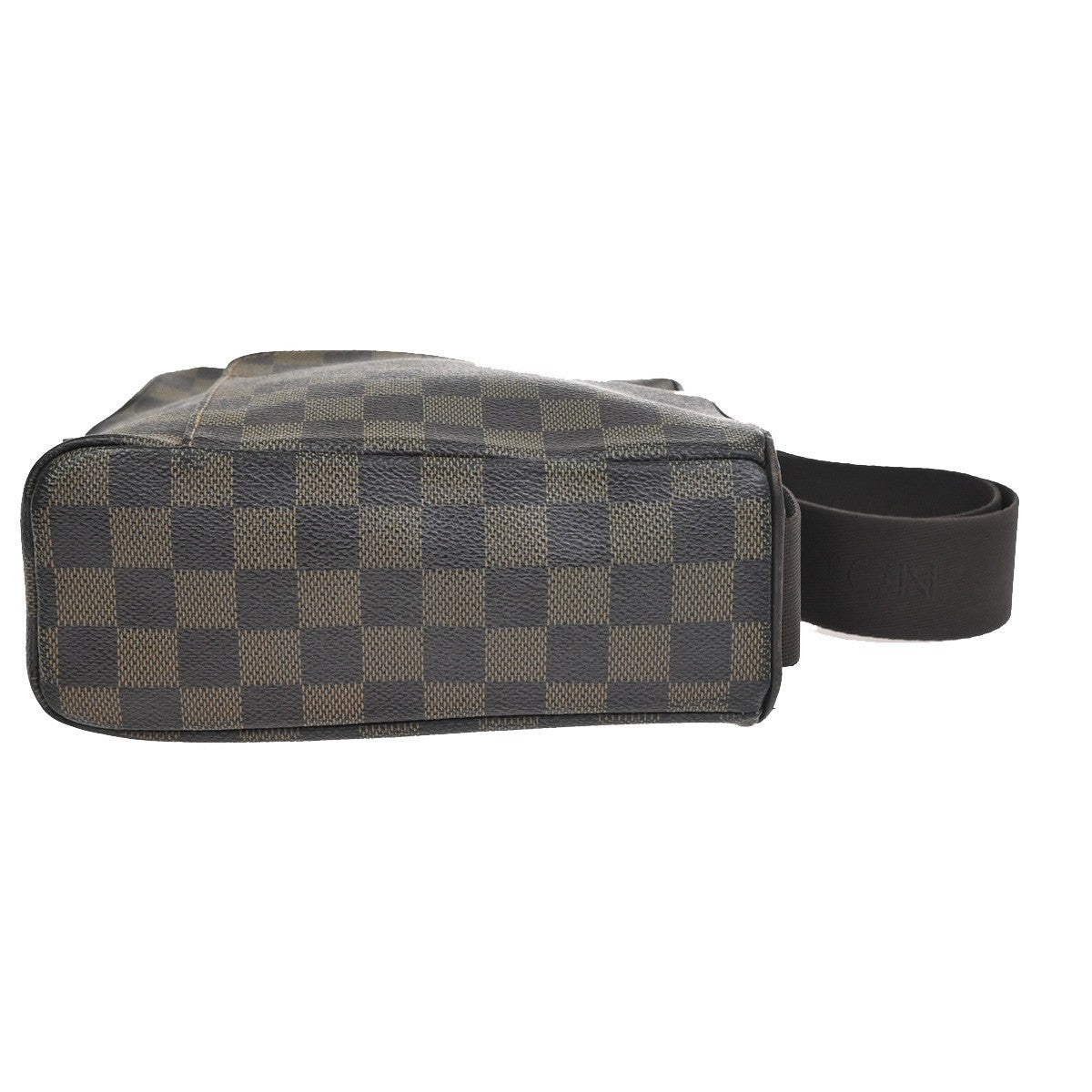 LOUIS VUITTON Olav PM Shoulder Bag Damier Ebene Leather BN France N41442 34KC799