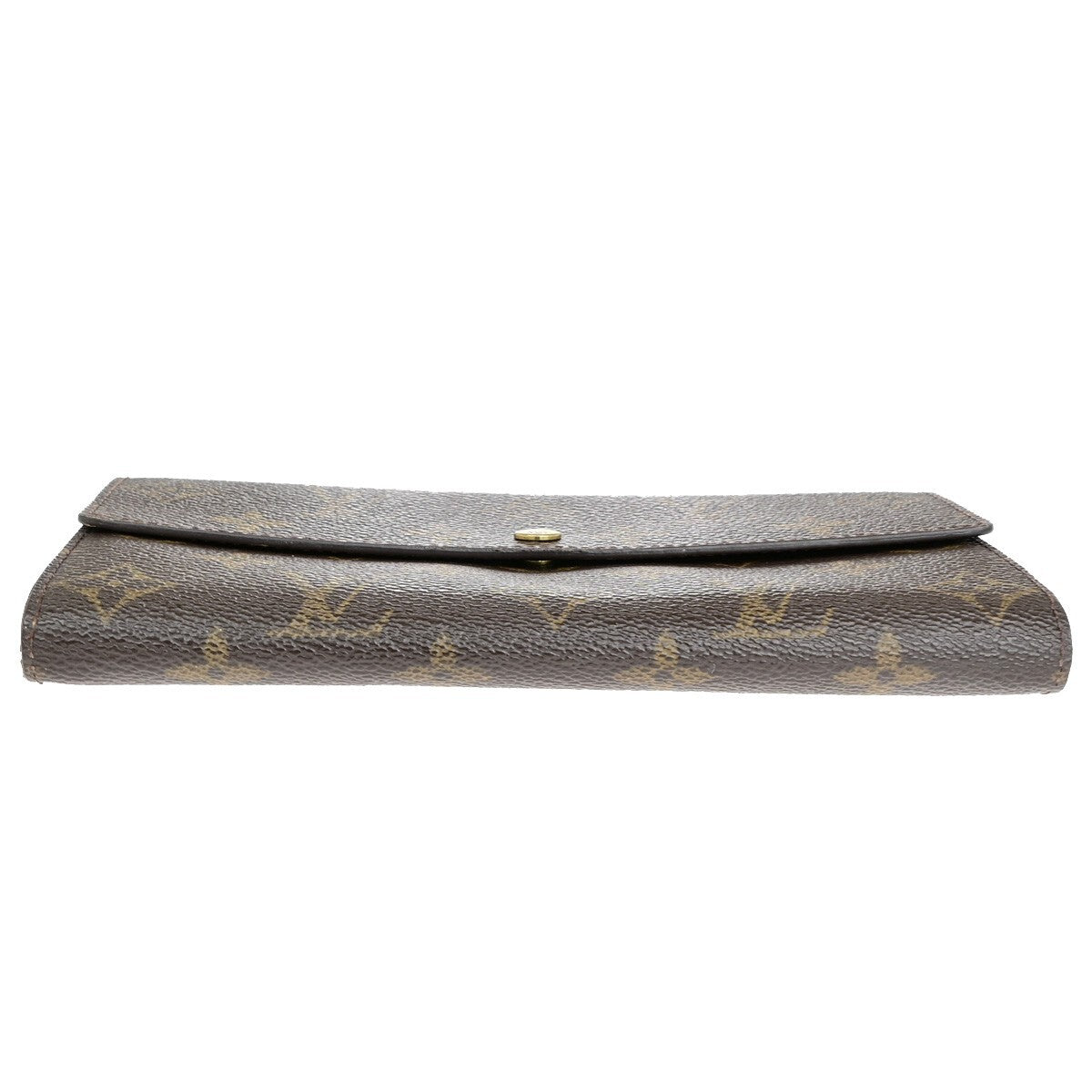 LOUIS VUITTON Porte Monnaie Credit Bifold Wallet Monogram Leather M61725 62KP133
