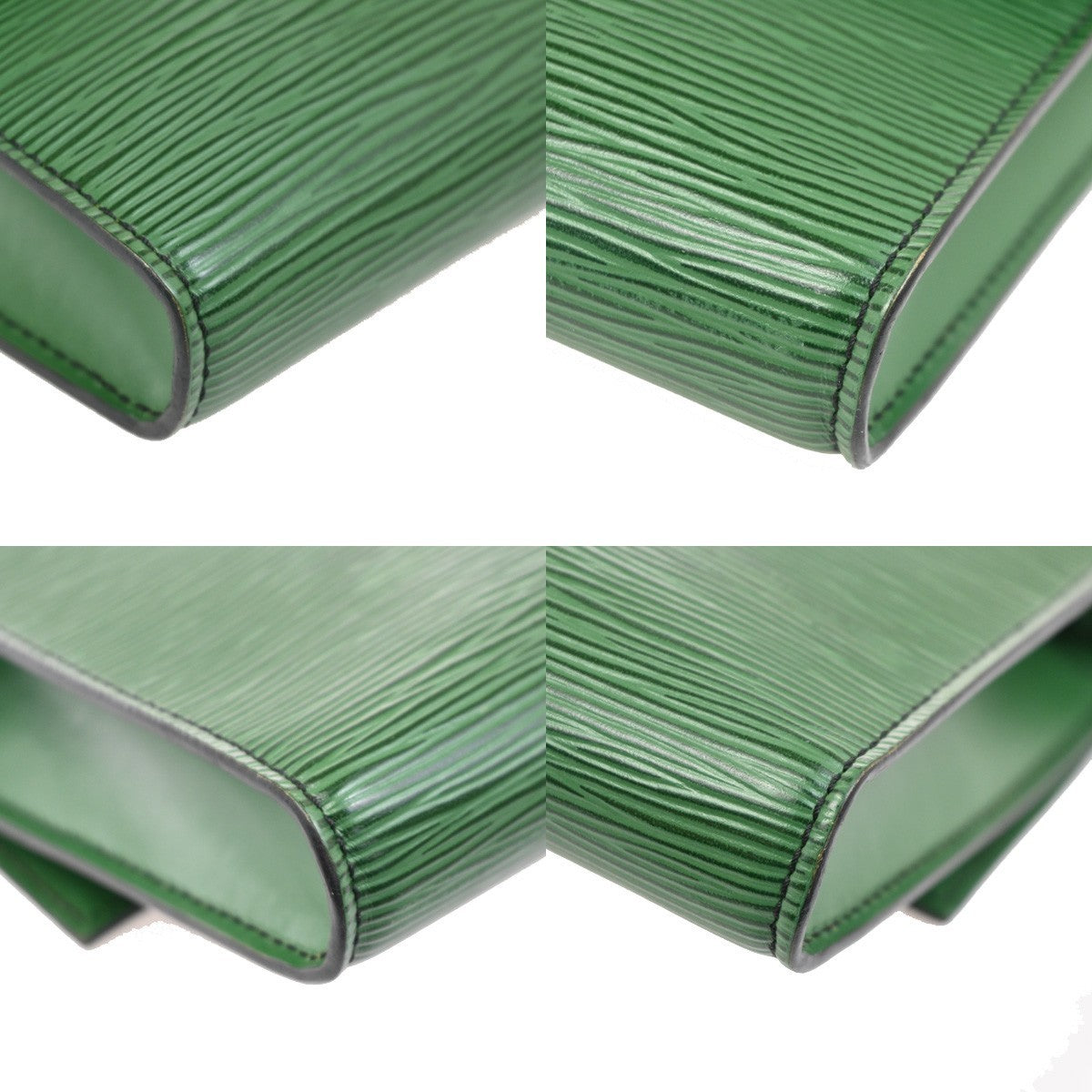 LOUIS VUITTON LV Arche 2Way Shoulder Clutch Bag Epi Leather Green M52574 32KP518