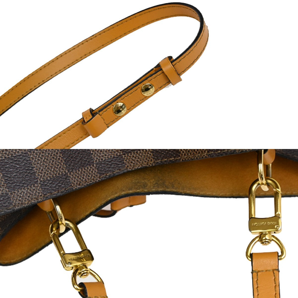 LOUIS VUITTON Neo Noe MM Drawstring Shoulder Bag Damier Ebene BN M40213 55FB588
