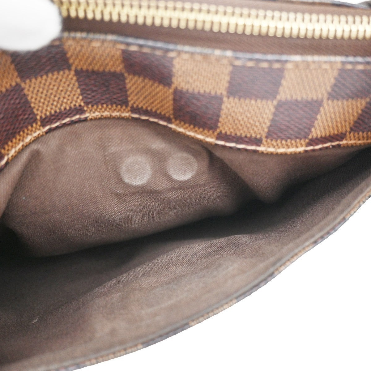 LOUIS VUITTON Pochette Plate Brooklyn Shoulder Bag Damier Brown N41100 11YJ127