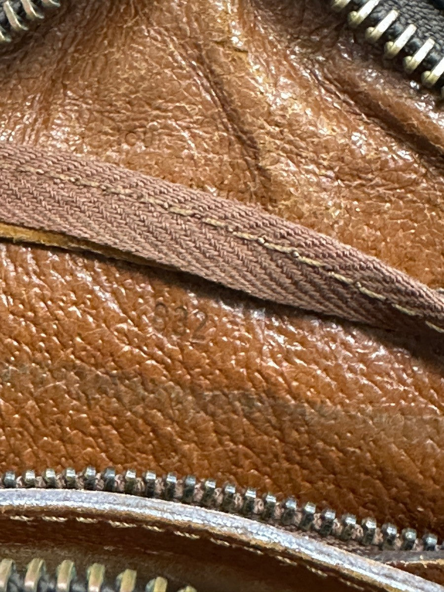 LOUIS VUITTON Senlis Shoulder Bag Monogram Leather Brown France M51222 05KB695