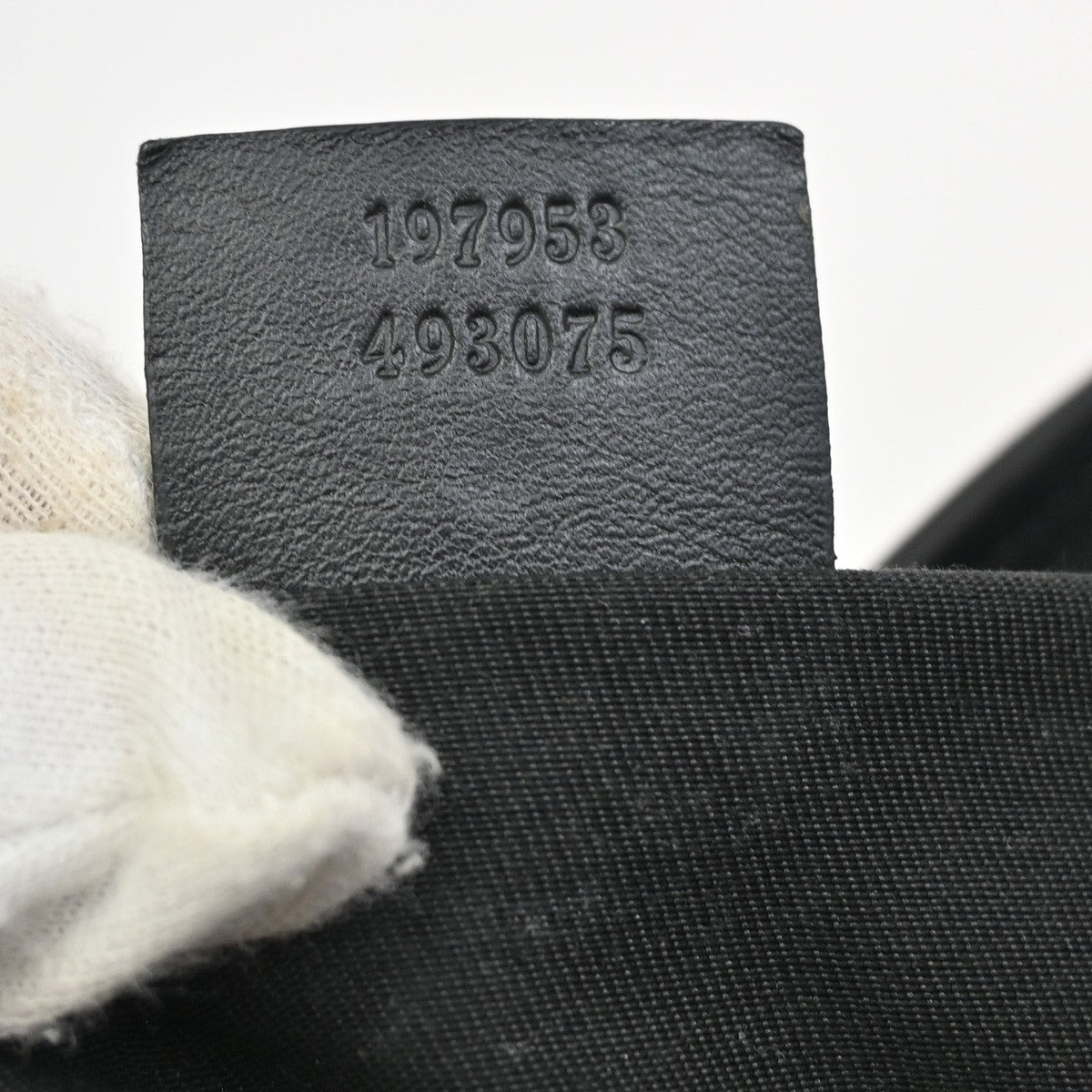 GUCCI GG Crystal Tote Shoulder Bag Coating Canvas Leather Black GHW 60DA042