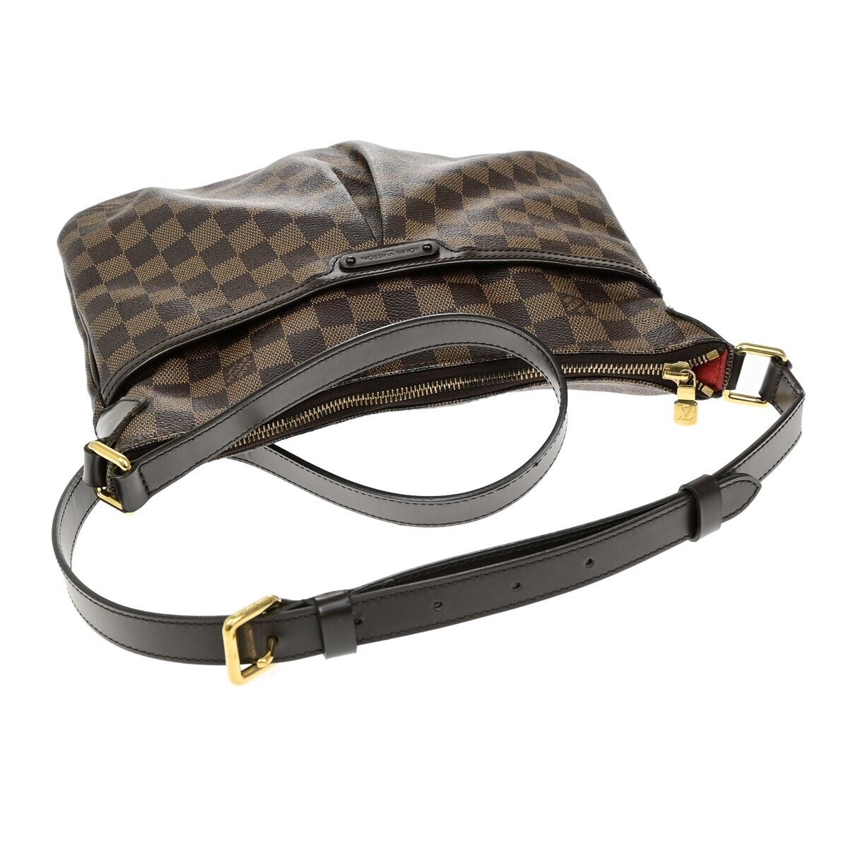 LOUIS VUITTON Bloomsbury PM Shoulder Bag Damier Leather Brown N42251 21EE040
