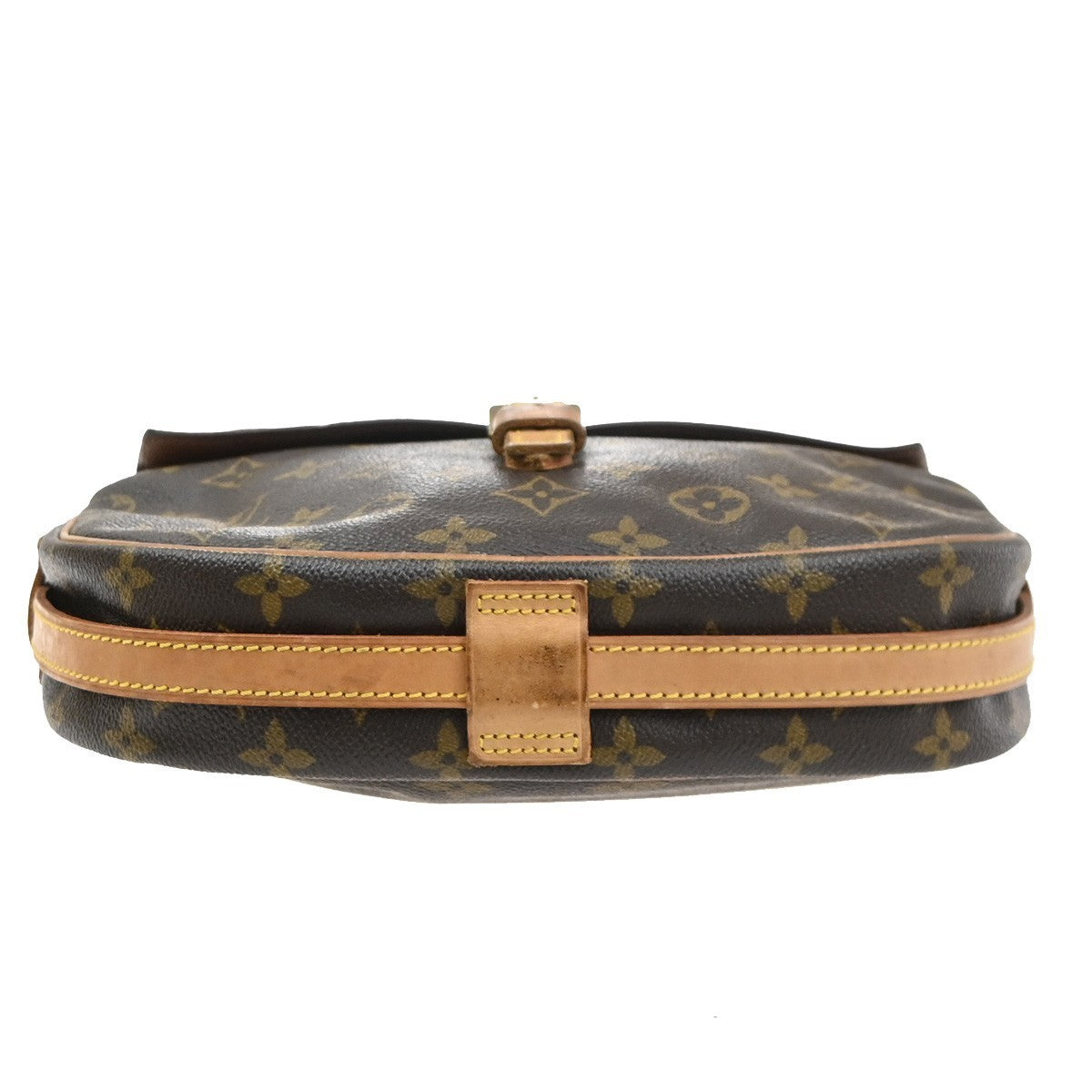 LOUIS VUITTON Jeune Fille MM Shoulder Bag Monogram Leather Brown M51226 32SA151