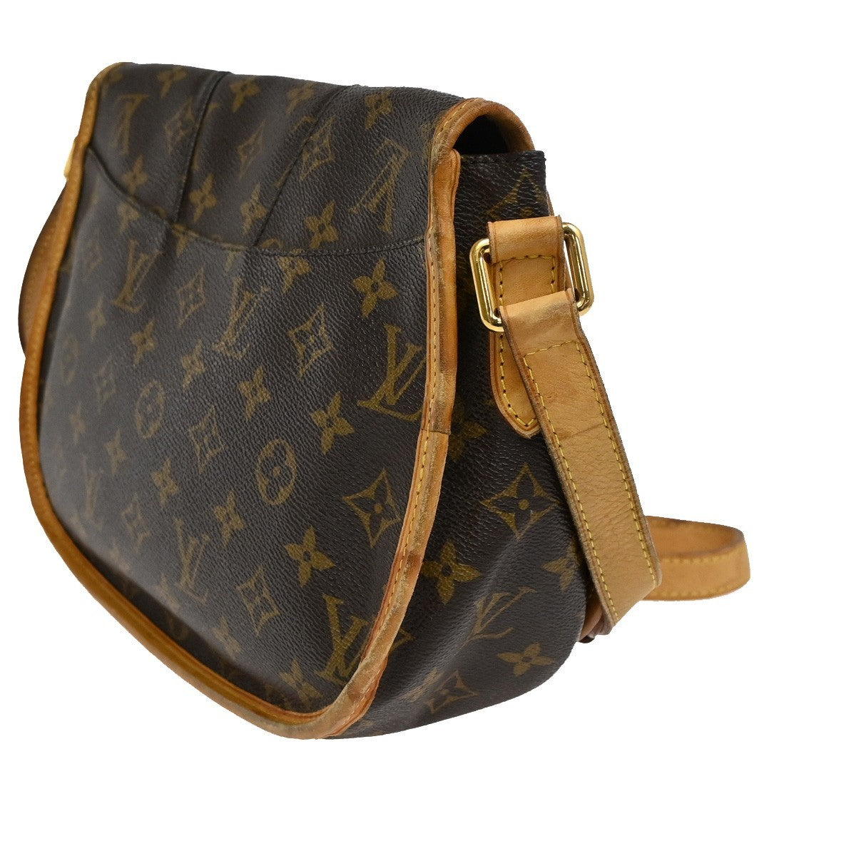 LOUIS VUITTON Menilmontant PM Shoulder Bag Monogram Leather BN M40474 72KB655