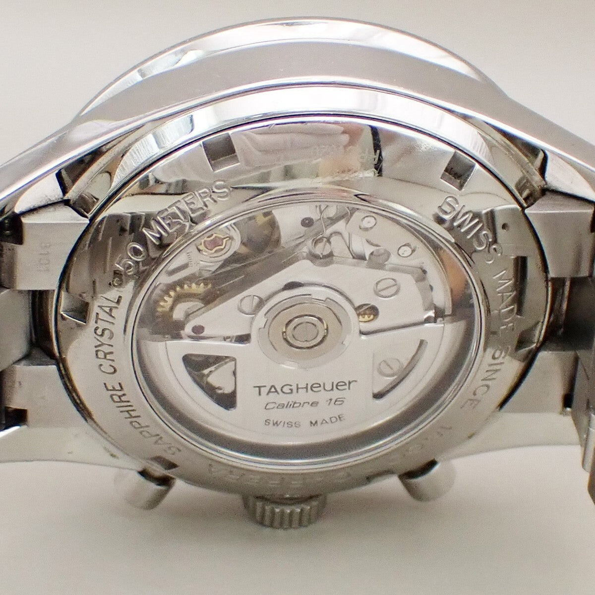 TAG HEUER Carrera Chronograph Watch Calibre 16 CV2014-2 Automatic SS 670LC521