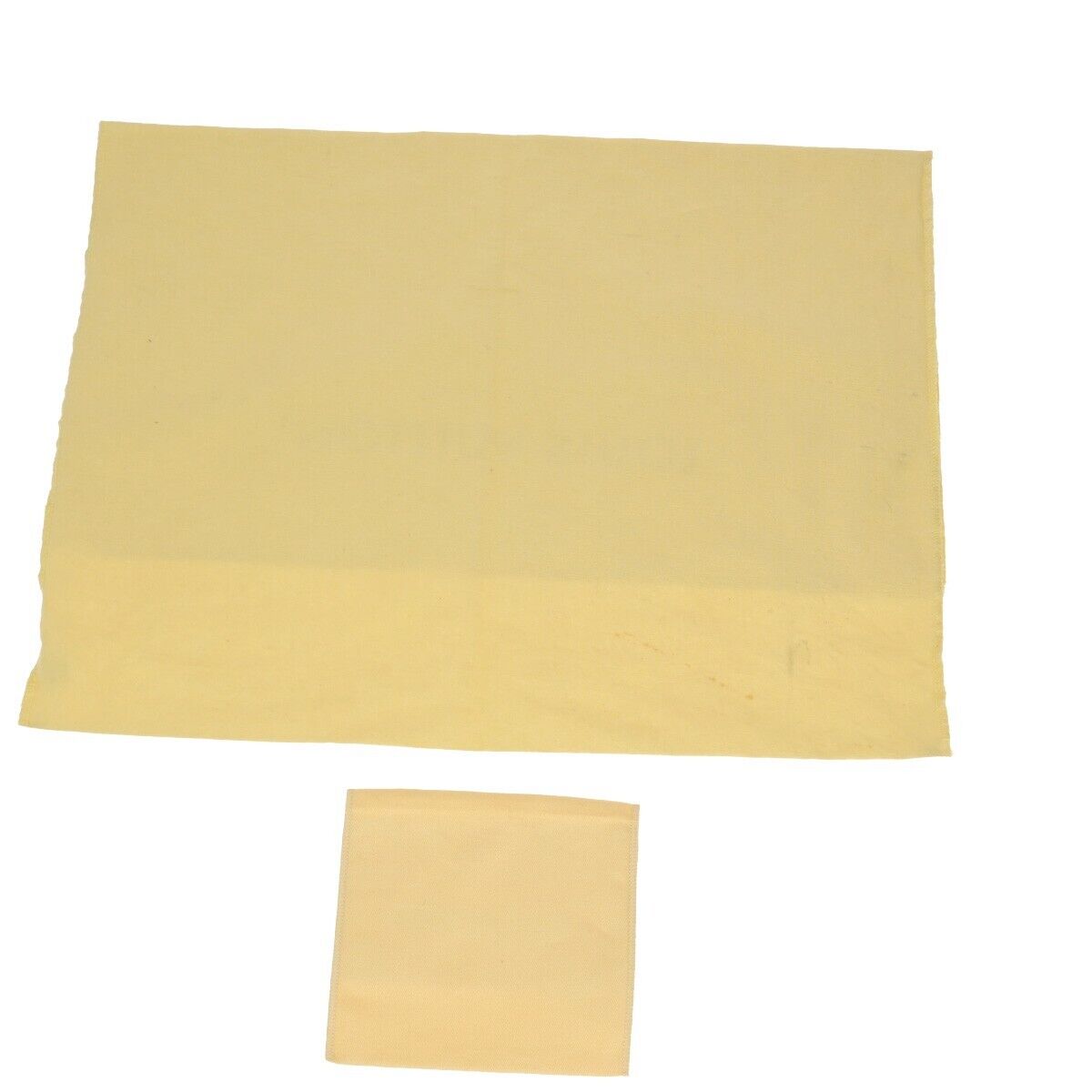 LOUIS VUITTON Logo 10 Set Dust Bag Drawstring Canvas Cotton Beige Brown 02EB533