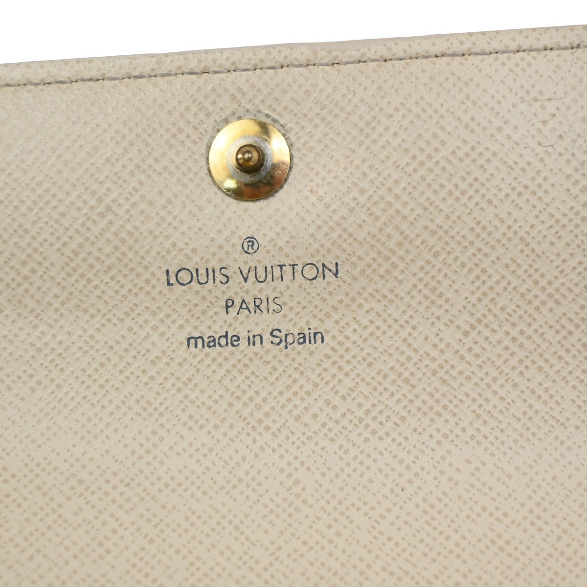 LOUIS VUITTON Portefeiulle Alexandra Wallet Damier Azur Leather N63068 67DA163