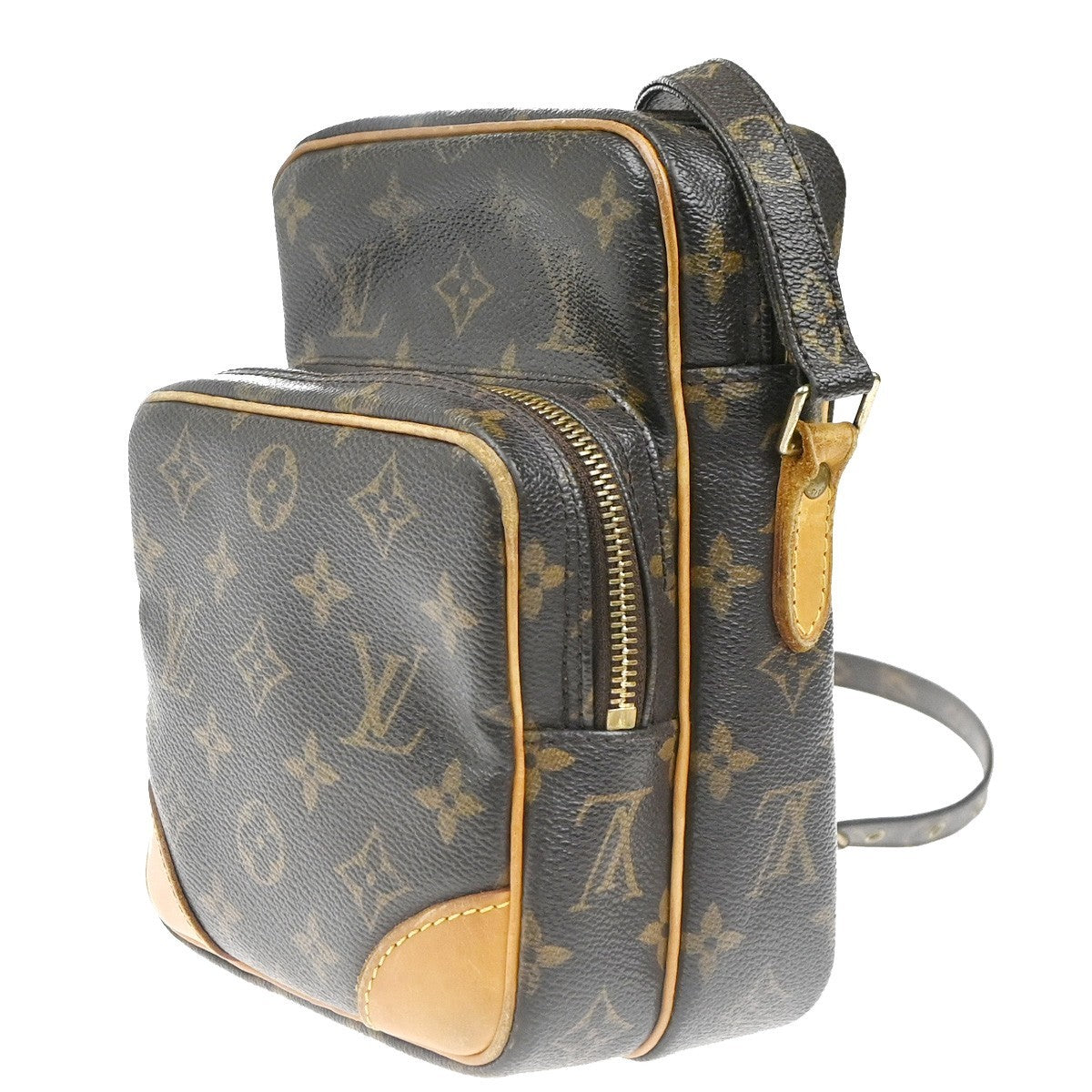 LOUIS VUITTON Amazon Crossbody Shoulder Bag Monogram Leather BN M45236 82KC776