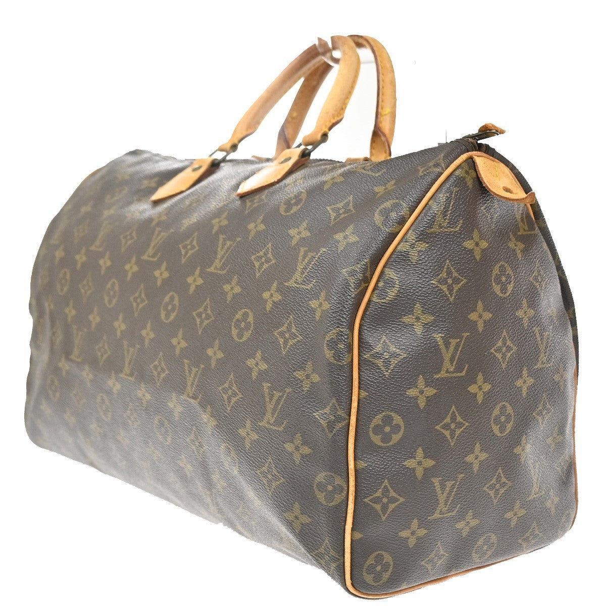 LOUIS VUITTON Speedy 40 Travel Hand Bag Monogram Leather Brown M41522 72MA515
