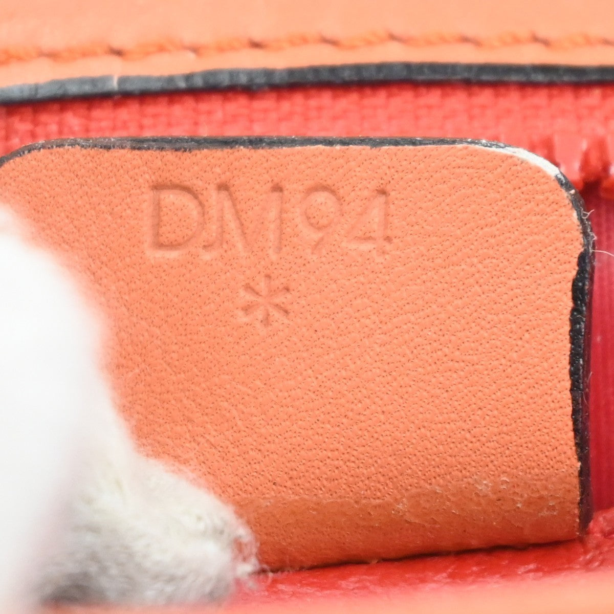 CELINE Logo Flap Crossbody Shoulder Bag Leather Orange GHW Italy 32KC449