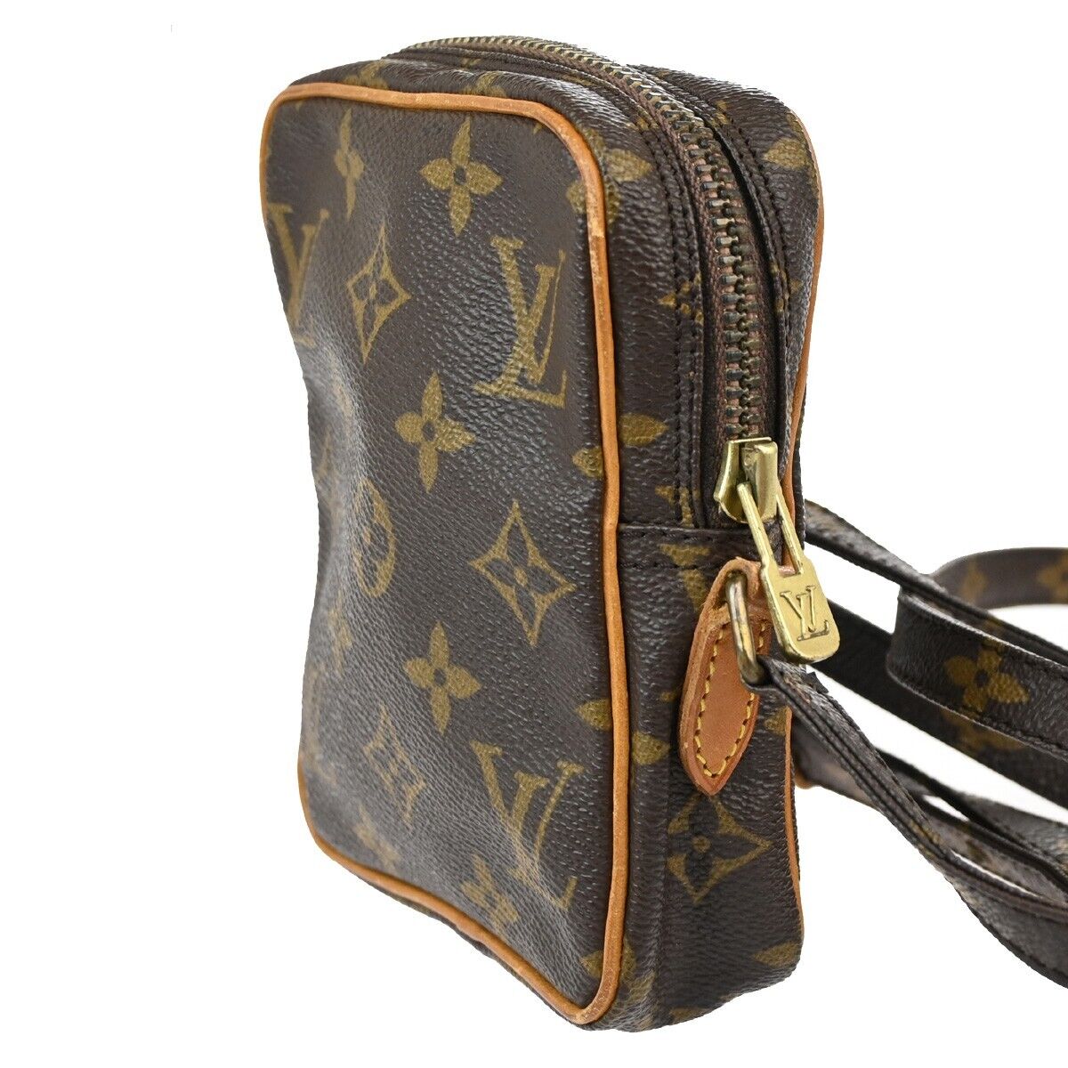 LOUIS VUITTON Mini Danube Shoulder Bag Monogram Leather BN France M45268 89FA465