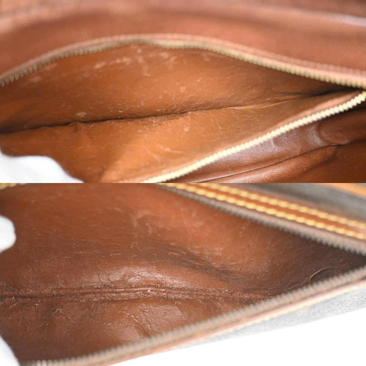 LOUIS VUITTON Marly Dragonne GM Clutch Hand Bag Monogram Brown M51825 67AA206