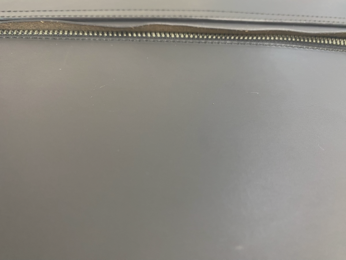 BALLY Logo Briefcase Business Hand Bag Leather Black SHW Spain 09ZA039