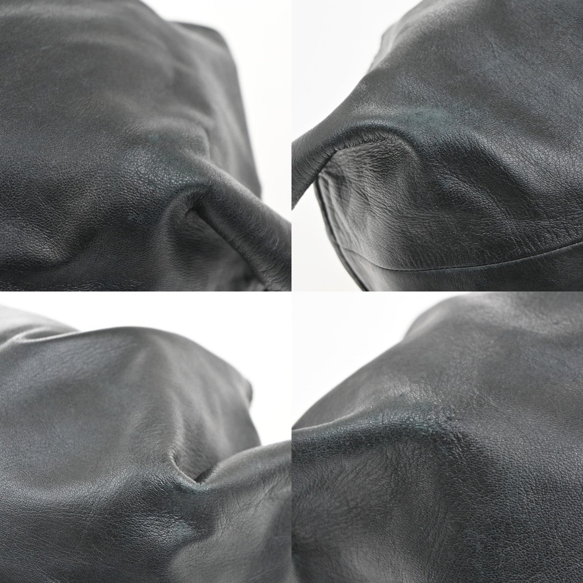 LOEWE Anagram Logo Nappa Aire Tote Hand Bag Leather Black GHW Spain 73KC221
