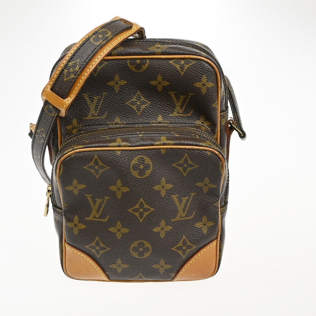 LOUIS VUITTON Amazon Crossbody Shoulder Bag Monogram Leather BN M45236 87TA502